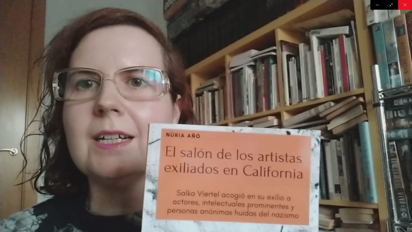 Núria Añó presenta El salón de los artistas exiliados en California