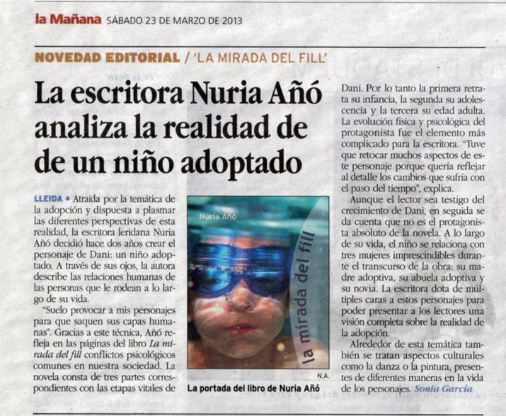 La escritora Núria Añó premsa