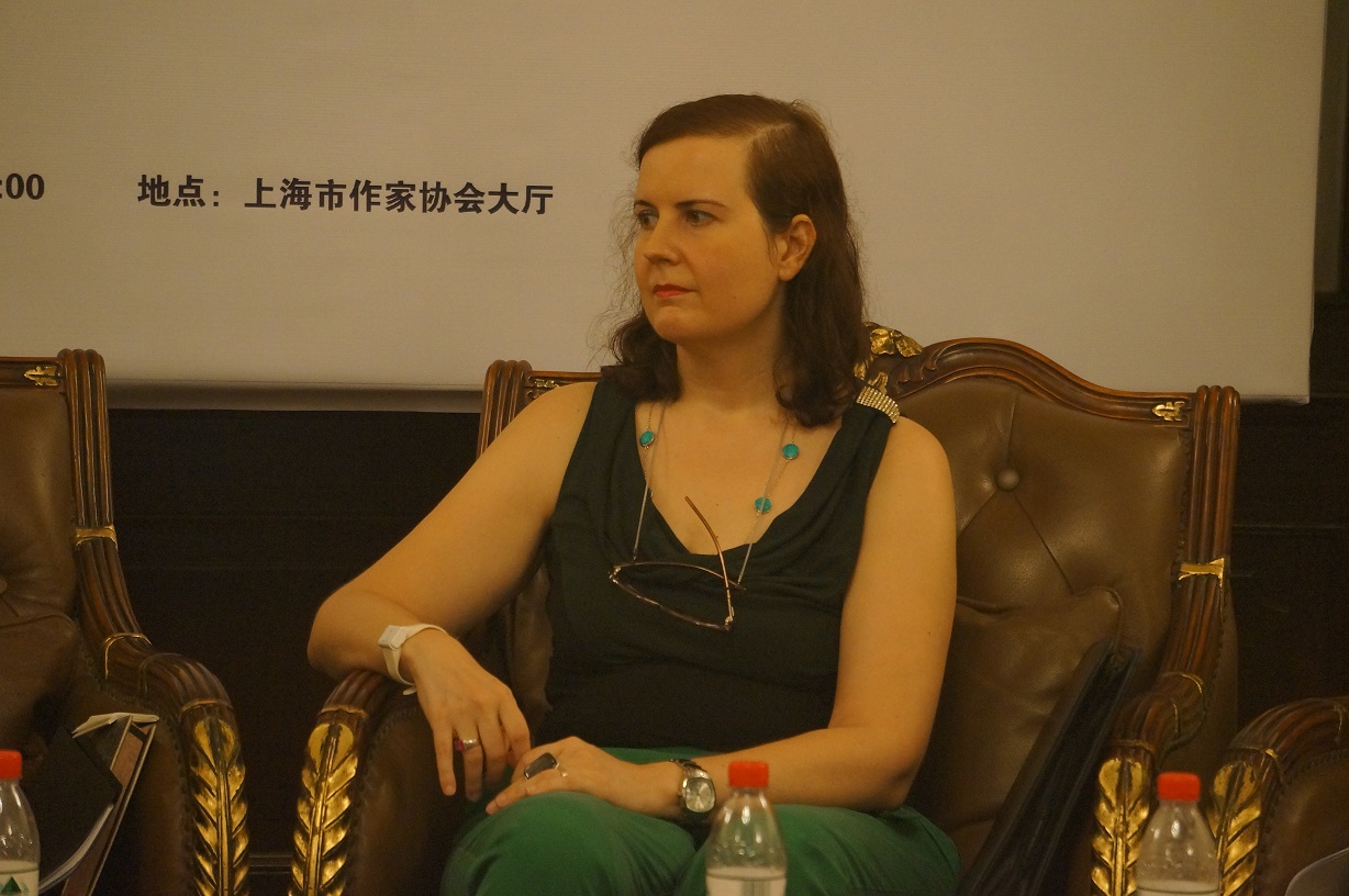 Lecture at Shanghai Writers' Association, China